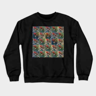 Galo de Barcelos, Portugal Crewneck Sweatshirt